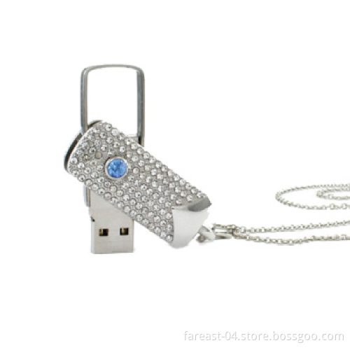 Diamond Necklace USB Stick Pen Drive USB Disk